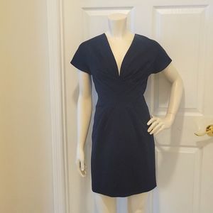 Robert Rodriguez dark gray midi short sleeve dress size 6